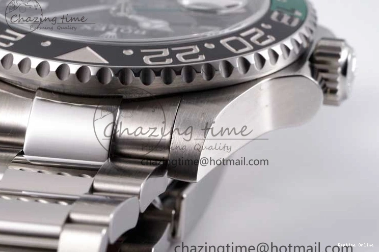 0409 HighQuality GMT Master II 126720 VTNR 904L SS Clean Factory 1:1 Best Edition on Oyster Bracelet VR3186 CHS 2375